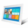 Home And Lifestyle TODO Photo Frames | 10.1" Wifi Digital Photo Frame Mobile App 16Gb Memory Touch Screen Multimedia Player Black