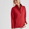 Women NoniB Puffers | Quilted Fleece Vest