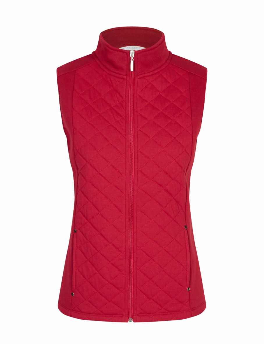 Women NoniB Puffers | Quilted Fleece Vest