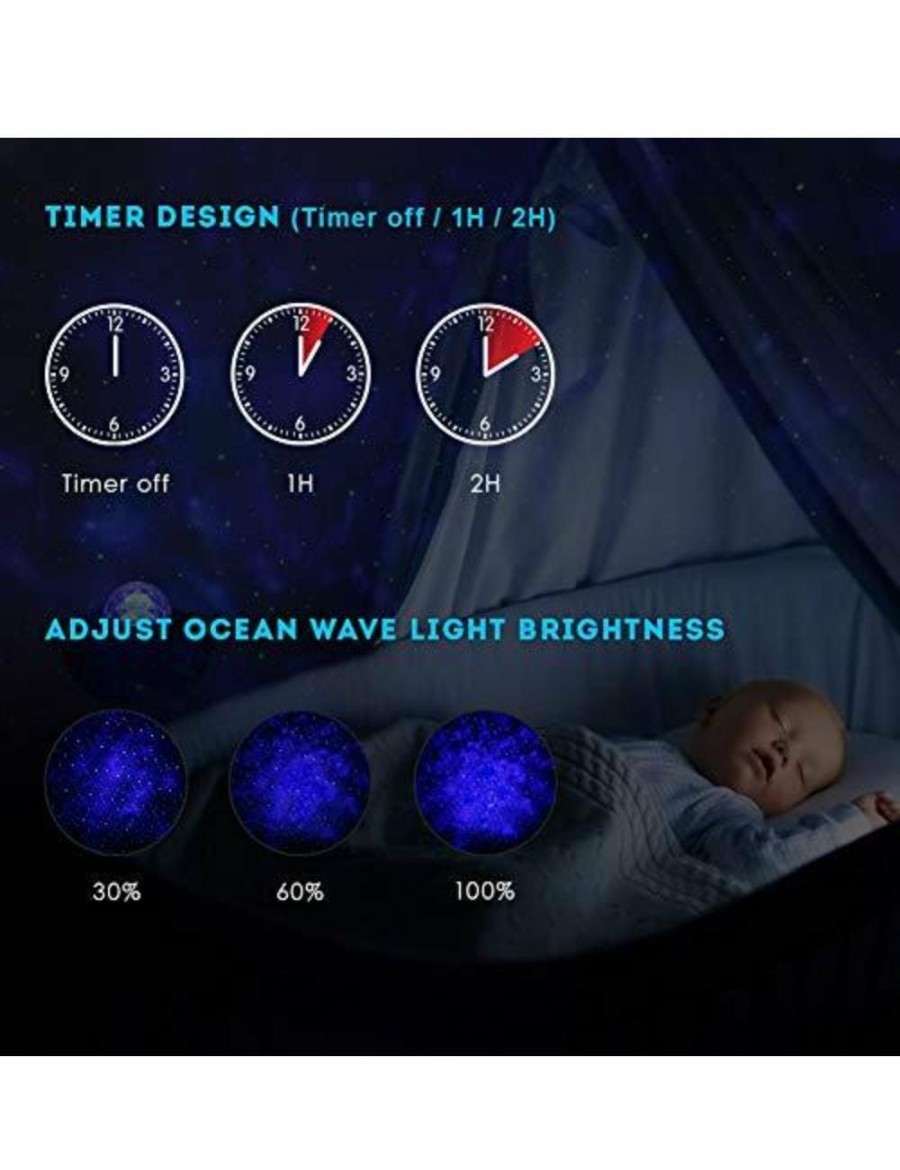 Home And Lifestyle Mega Deal Warehouse Home Theatre | Usb Led Projector Smart Night Light Bluetooth Projector With Music