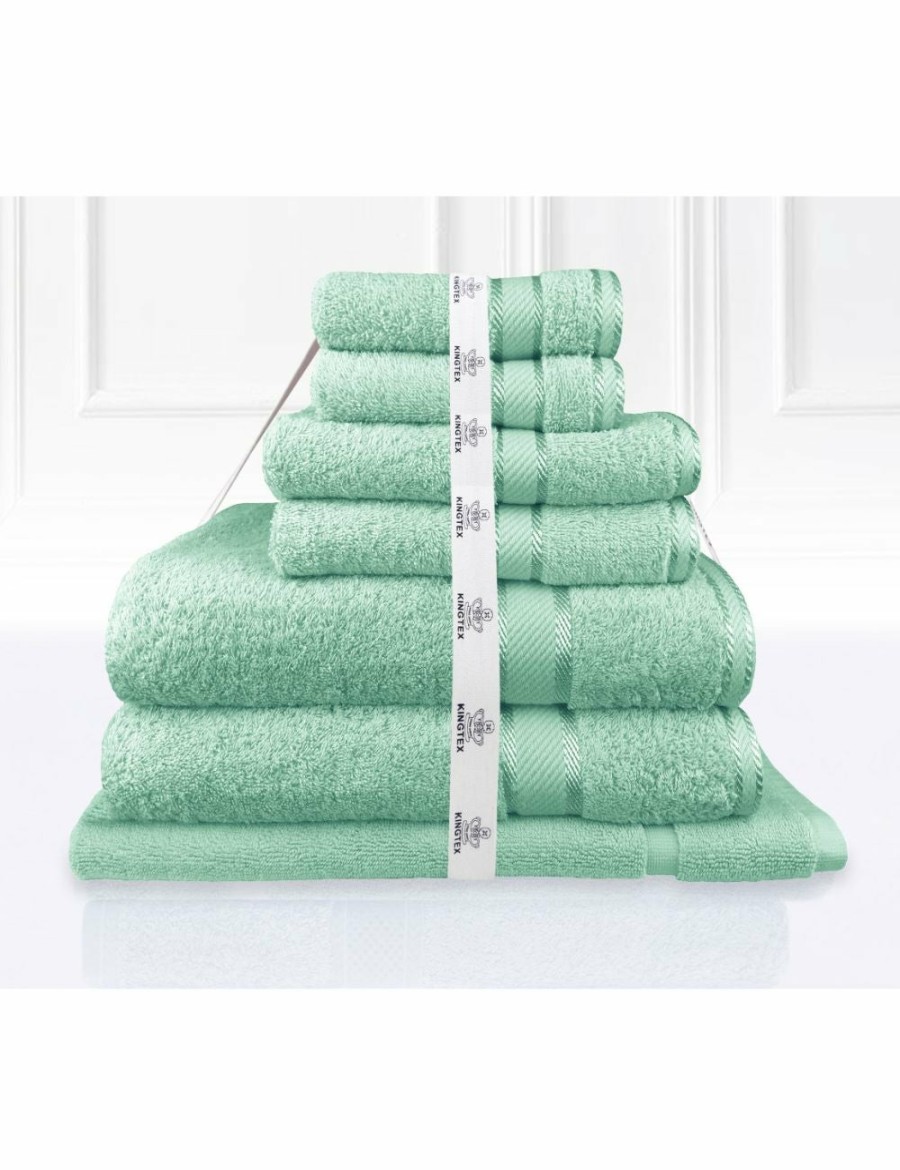 Home And Lifestyle Kingtex Towel Sets | Kingtex 7 Piece Bath Towel Set