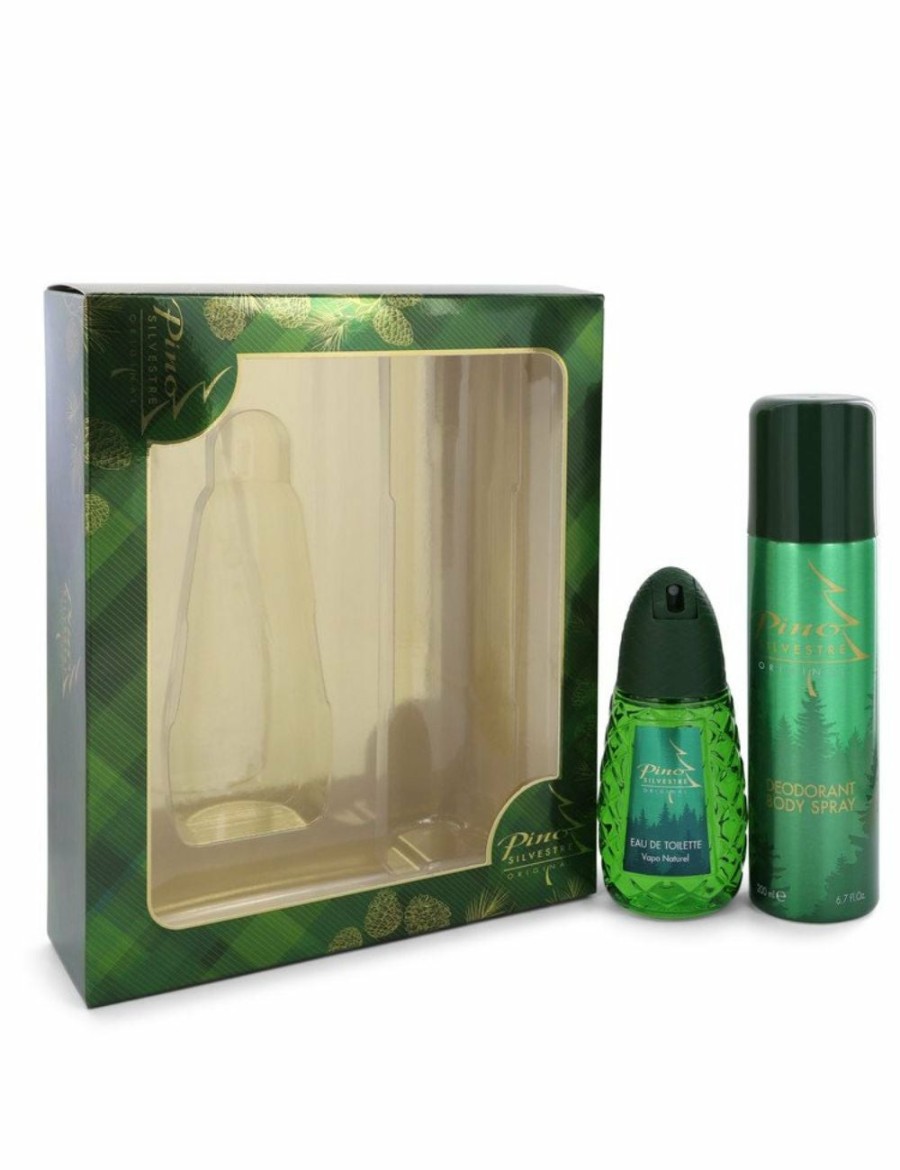 Beauty Pino Silvestre | Pino Silvestre Gift Set By Pino Silvestre 4.2 Oz Eau De Toilette Spray + 6.7 Oz Body Sprayml