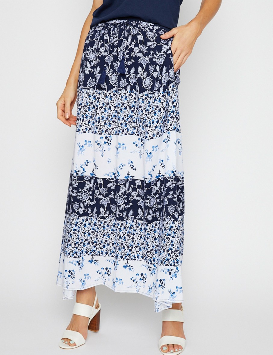 Women Millers Skirts | Millers Printed Maxi Skirt