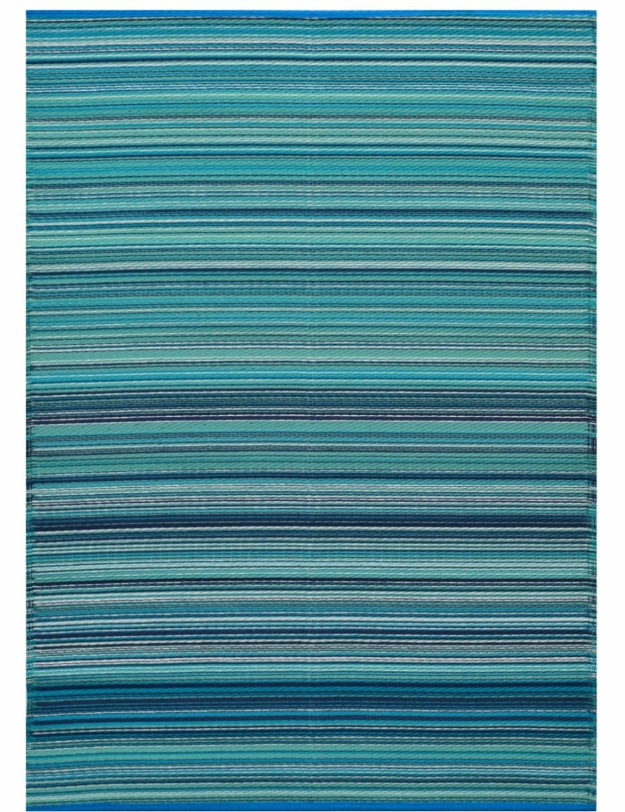 Home And Lifestyle Rug Club Rugs | Alfresco Reversible Outdoor Mat - Rongo - Blue