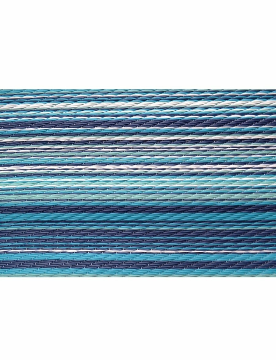 Home And Lifestyle Rug Club Rugs | Alfresco Reversible Outdoor Mat - Rongo - Blue