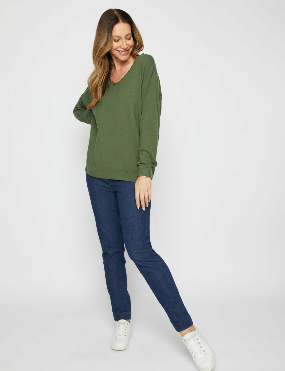 Women Millers Jumpers | Millers Long Sleeve Rope Detail Jumper