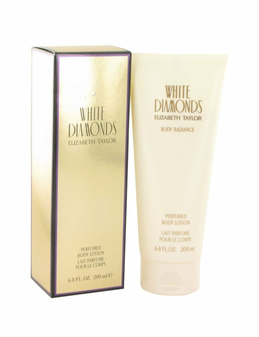 Beauty Runway Collection Hand And Body Moisturisers | White Diamonds Body Lotion By Elizabeth Taylor 200 Ml