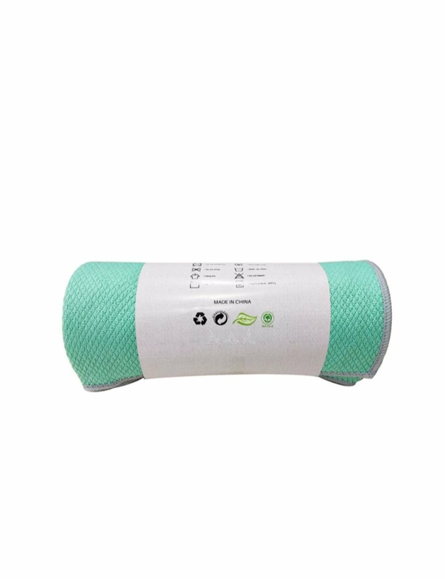 Sport & Fitness SPORX | Sporx Yoga Mat Towel Non Slip For Hot Yoga Green