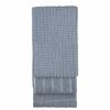 Home And Lifestyle BAMBURY Napery | 3Pc Bambury 80X50Cm Microfibre Kitchen/Tea Towel Set Dry Dish/Glass Cloth Blue