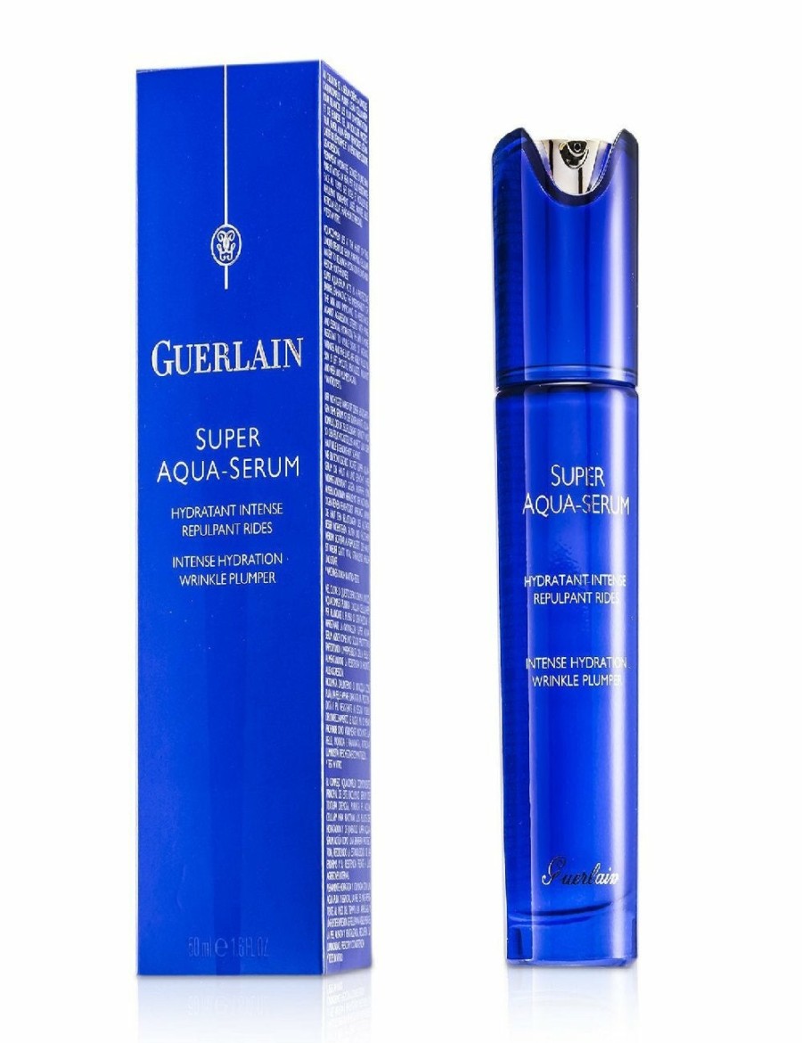 Beauty Guerlain Oils And Serums | Guerlain Super Aqua Serum Intense Hydration Wrinkle Plumper