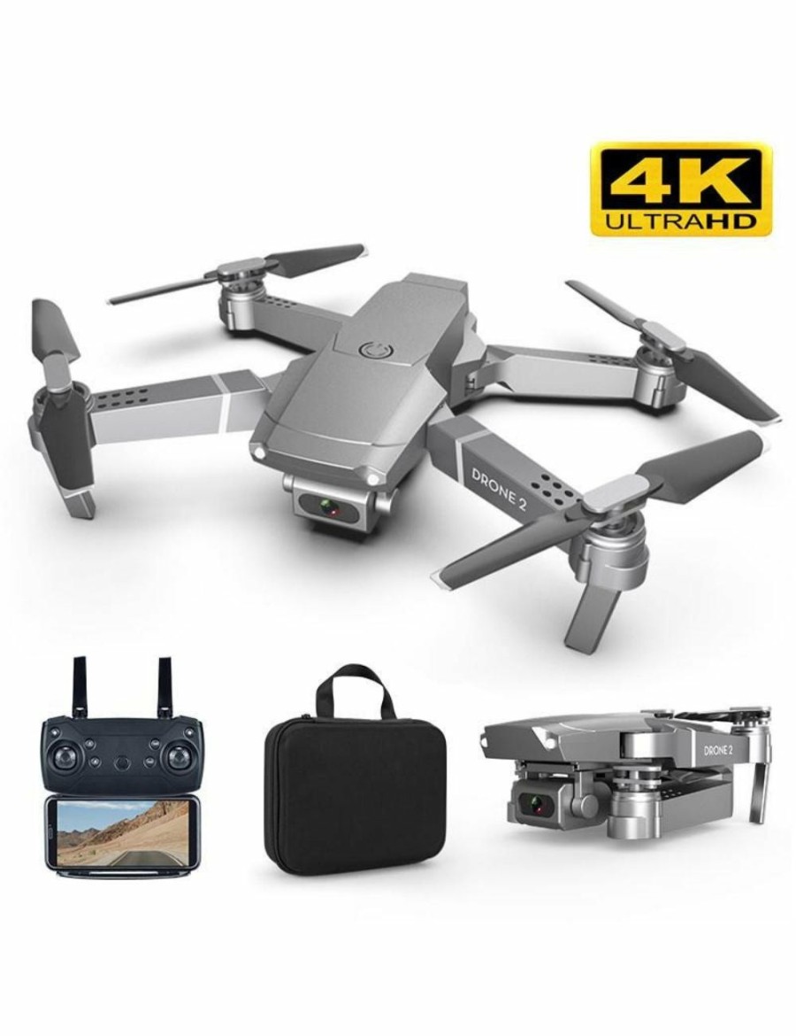 Home And Lifestyle Mega Deal Warehouse Drones & Accessories | New E68 Hd Wide Angle 4K Wifi Drone With Remote Control