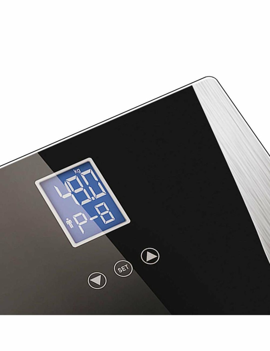 Home And Lifestyle Soga Bathroom Scales | Soga Digital Body Fat Lcd Bathroom Scale Black 2Pack