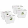 Home And Lifestyle LEMON AND LIME Storage & Organization | 40Pc Lemon & Lime Reusable Takeaway Food Storage Container Box Rectangular 1L