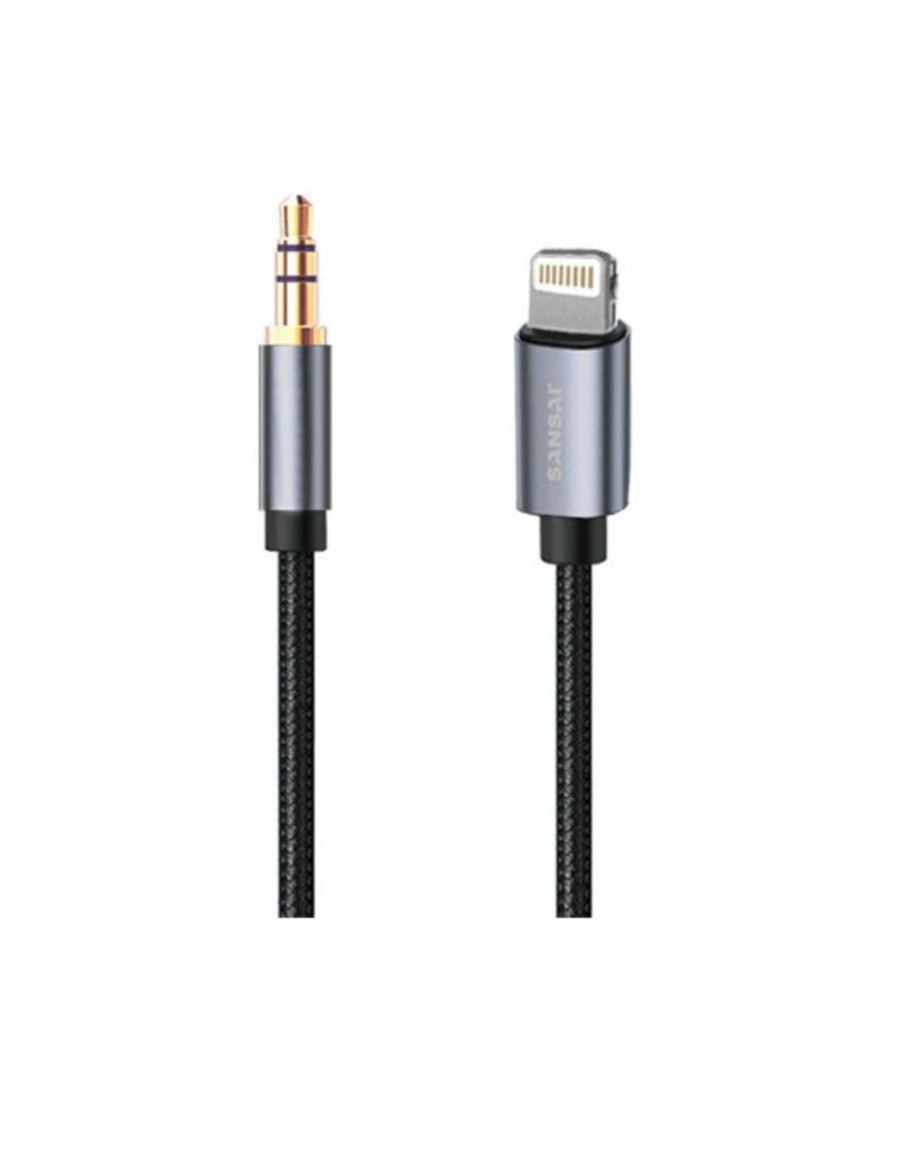 Home And Lifestyle SANSAI Phones & Accessories | Sansai 8 Pin To 3.5Mm Audio Cable 150Cm Cable