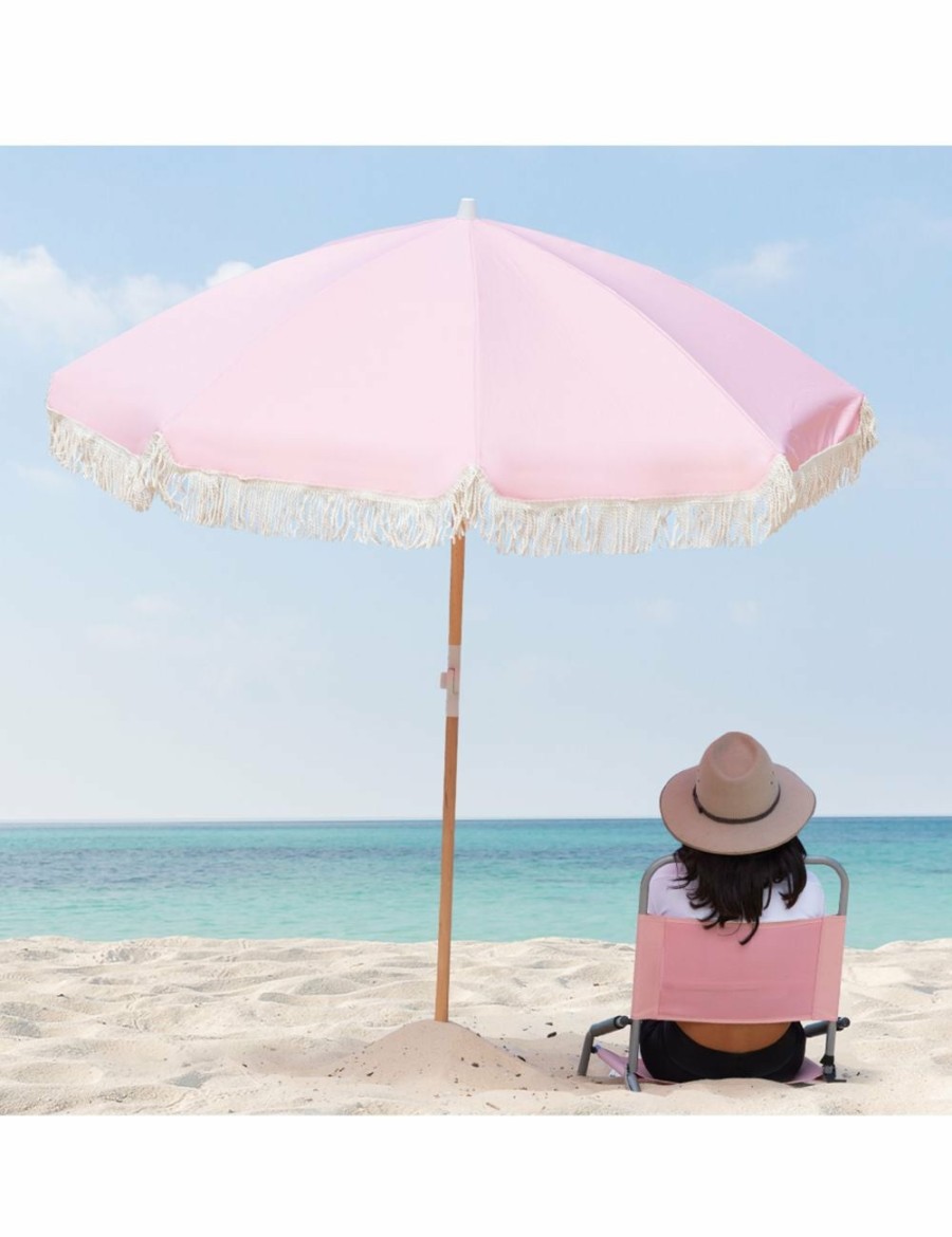 Outdoors Havana Outdoors | Havana Outdoors Fringed Beach Umbrella