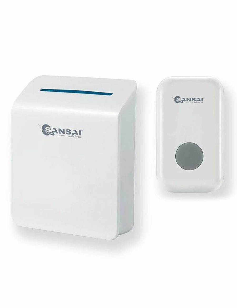 Home And Lifestyle KG Electronics Statues & Ornaments | Sansai Db-920B Wireless Digital Door Chime Bell