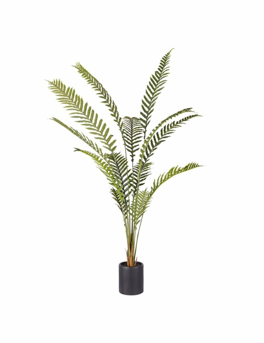 Home And Lifestyle Soga Artifical Plants | Soga 240Cm Artificial Green Rogue Hares Foot Fern Tree Fake Tropical Indoor Plant Home Office Decor