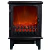 Home And Lifestyle KG Electronics Heating & Cooling | Heller 1800W Electric Fireplace Heater - Black