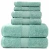 Home And Lifestyle HOD Health & Home Face Washers | 6 Piece Towel Sets Bath Towel Face Towel Hand Towel Ver 15