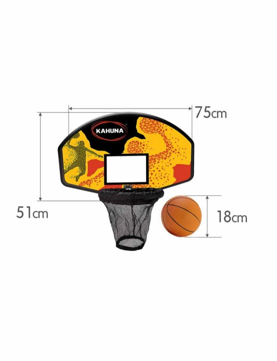 Sport & Fitness NNEDPE Basketball | Nnedpe Trampoline Basketball Ring Set With Mini Ball And Pump