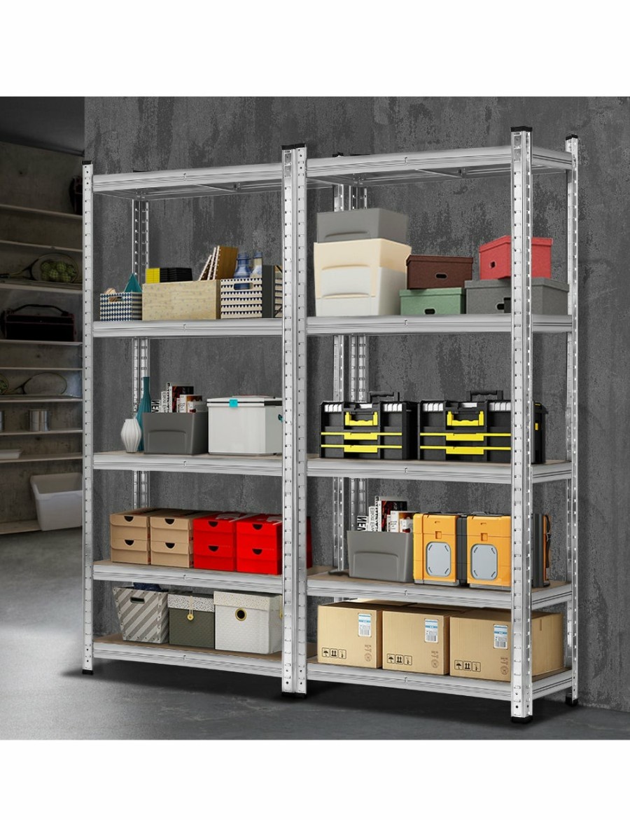 Home And Lifestyle Sharptoo Storage | Sharptoo Garage Shelving Shelves Warehouse Storage Rack Steel Pallet Shelf1.5Mx2