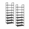 Home And Lifestyle Soga Bedroom Storage | Soga 2X 8 Tier Shoe Storage Shelf Space-Saving Caddy Rack Organiser With Handle