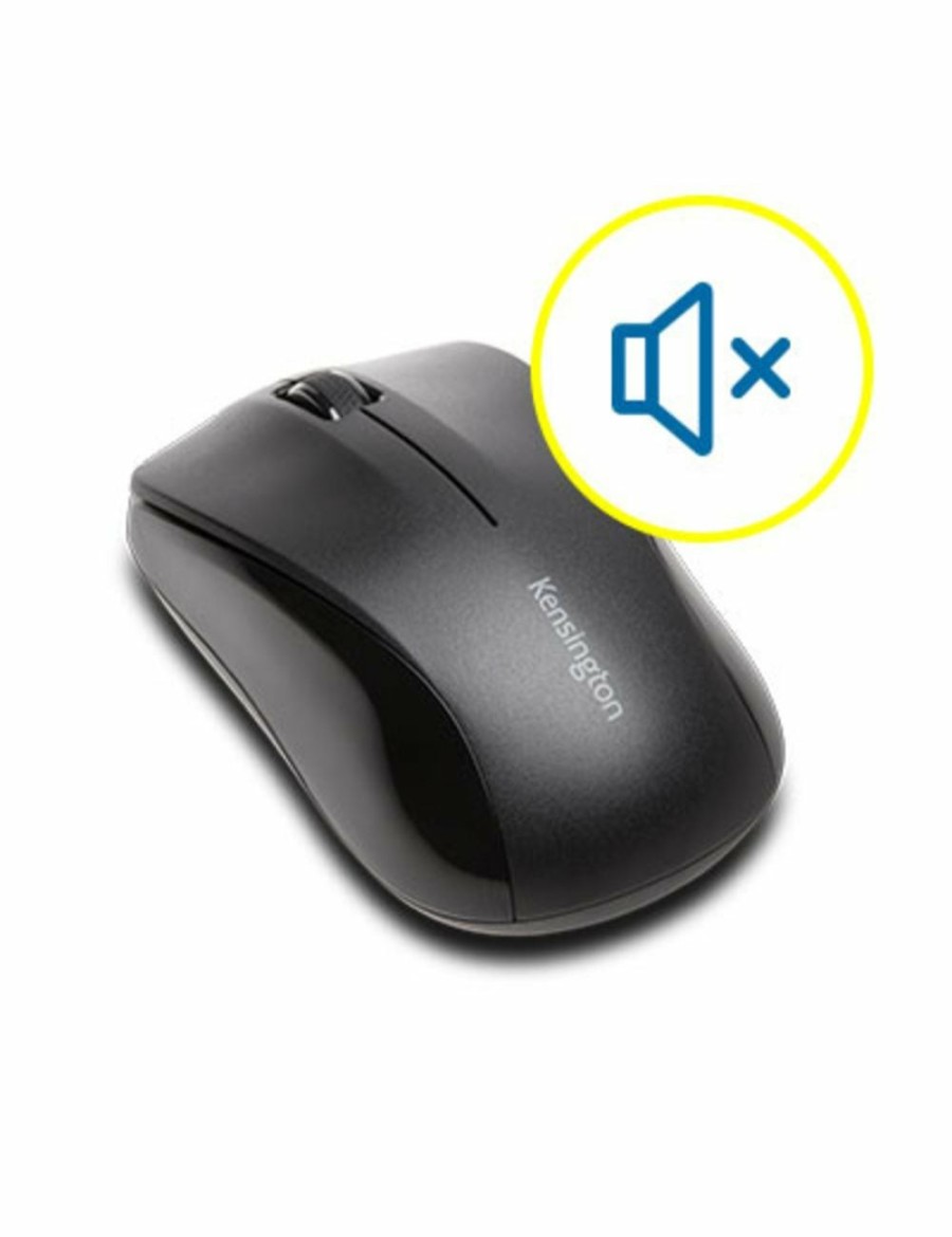 Home And Lifestyle KENSINGTON Computers & Accessories | Kensington 2.4Ghz Wireless Optical Mouse For Life For Laptop/Pc Computer Black