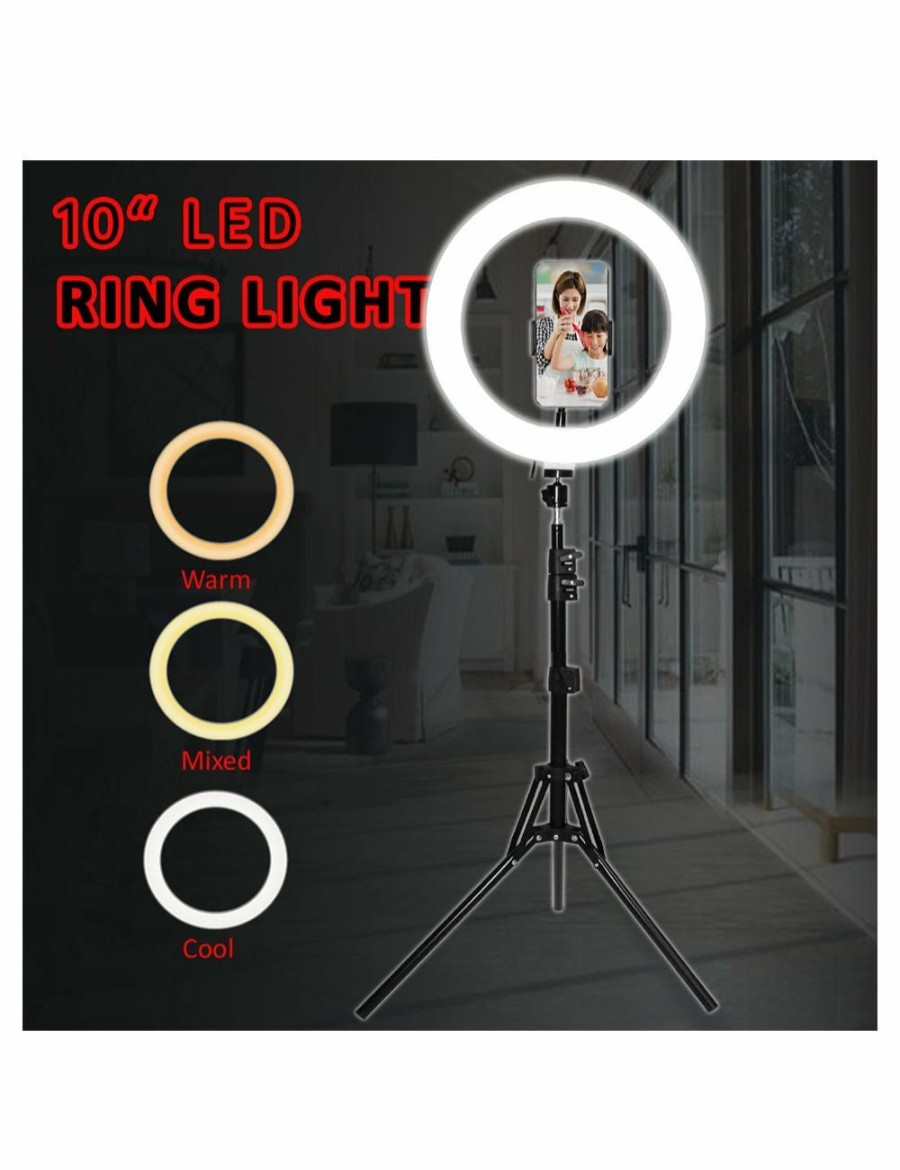 Home And Lifestyle SANSAI Cameras & Accessories | Sansai 10" Led Ring Light