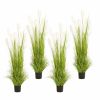 Home And Lifestyle Soga Artifical Plants | Soga 4X 150Cm Green Artificial Indoor Potted Reed Grass Tree Fake Plant Simulation Decorative