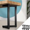 Home And Lifestyle Oikiture Tables | Oikiture 4X Coffee Dining Table Legs Bench Box Steel Metal Industrial 71 X 71Cm