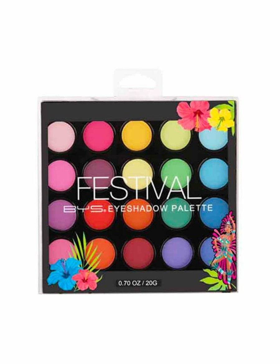 Beauty BYS Eyeshadow | Bys Festival 20G Velevet Eyeshadow Palette Pigment Matte/Metallic Shimmer Makeup