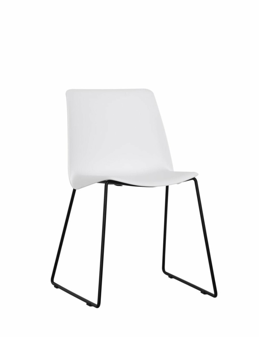 Home And Lifestyle NNEKGE Chairs | Nnekge Set Of 2 Timothy Dining Chairs (White)