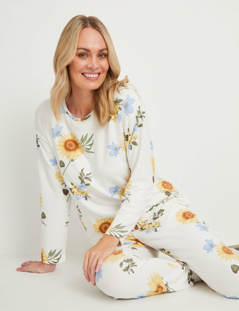 Women Rivers Pyjamas | Rivers Tie Hem Pj Set