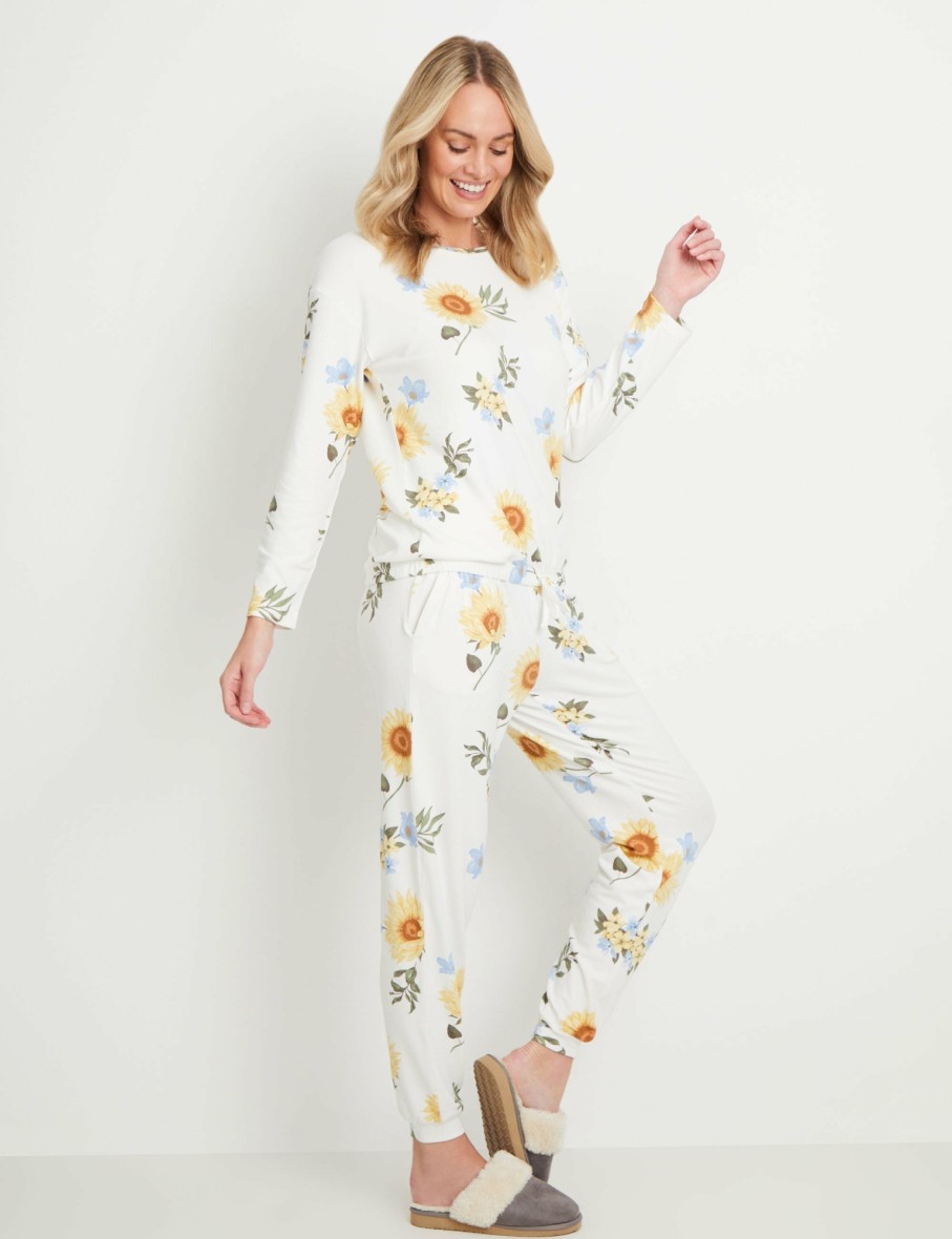 Women Rivers Pyjamas | Rivers Tie Hem Pj Set