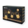 Home And Lifestyle SANSAI Outdoor Lights | Sansai 10 Bulb Led 6W Festoon Warm White Outdoor Da©Cor Festive String Lights 14M