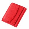 Home And Lifestyle ICB Accessories | Ladies Genuine Leather Rfid Wallet With Pocket Money - Red Red