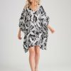 Women Millers Kaftans | Millers Extended Sleeve Frill Trim Kaftan