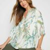 Women Millers Shirts & Blouses | Millers 3/4 Sleeve Button Through Blouse