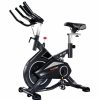 Sport & Fitness Powertrain Sports Aerobic | Powertrain Rx-900 Exercise Spin Bike Cardio Cycling - Silver