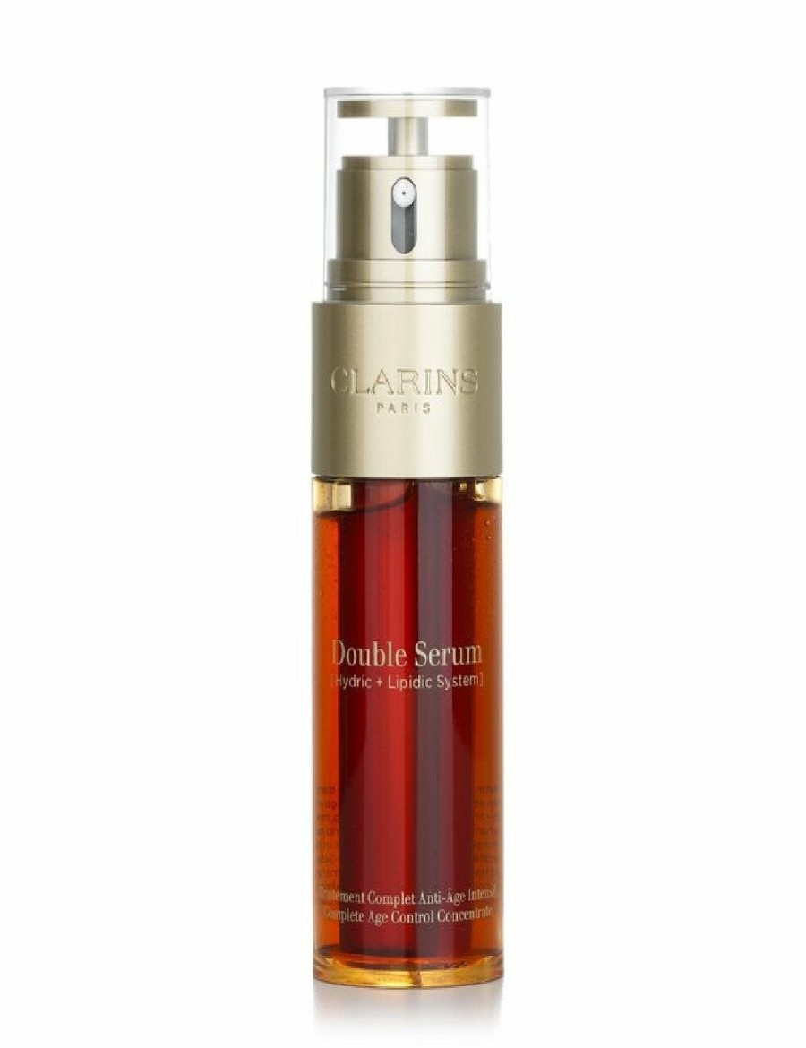 Beauty Clarins Oils And Serums | Clarins Double Serum (Hydric + Lipidic System) Complete Age Control Concentrate