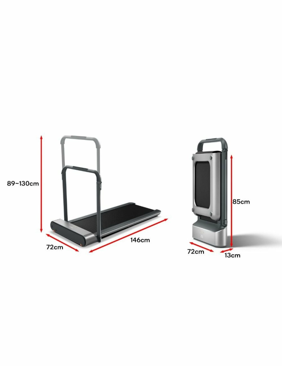 Sport & Fitness NNEKGE Treadmills | Nnekge Walking Pad Foldable Smart Treadmill T2 Pro