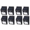 Home And Lifestyle ICB Wall Lights | Solar Sensor Wall Light - 8Packs