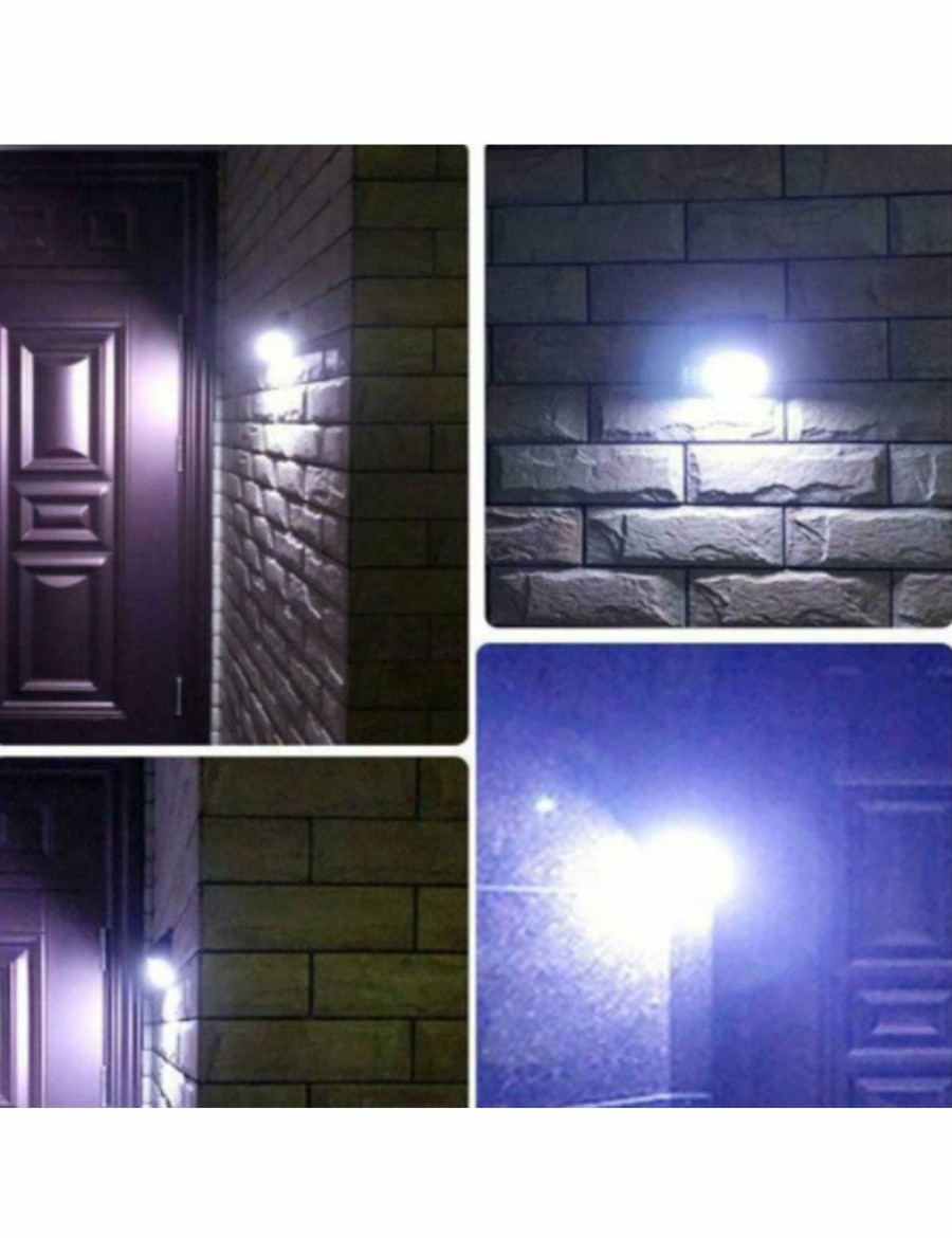 Home And Lifestyle ICB Wall Lights | Solar Sensor Wall Light - 8Packs