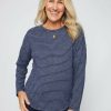 Women Millers Long Sleeve Tops | Millers Long Sleeve Stripe Brushed Top