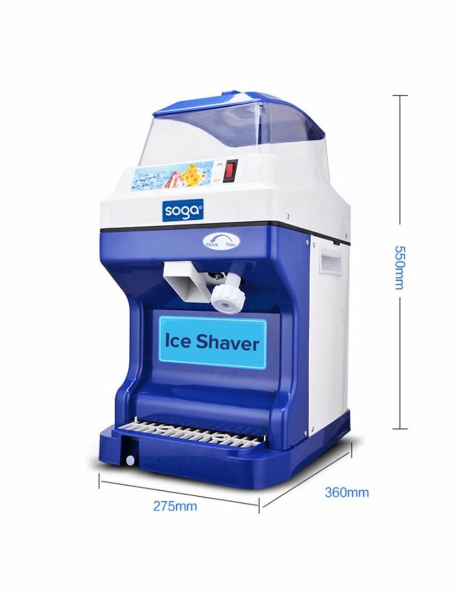 Home And Lifestyle Soga Appliances | Soga Commercial Ice Shaver Smoothie Maker 2Pack