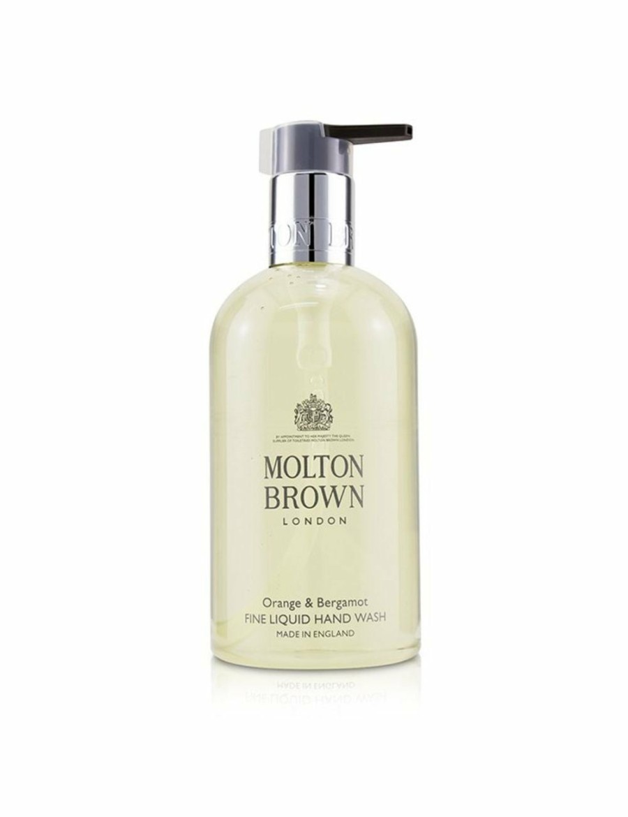 Beauty Molton Brown Soap & Body Wash | Molton Brown Orange & Bergamot Fine Liquid Hand Wash 300Ml/10Oz