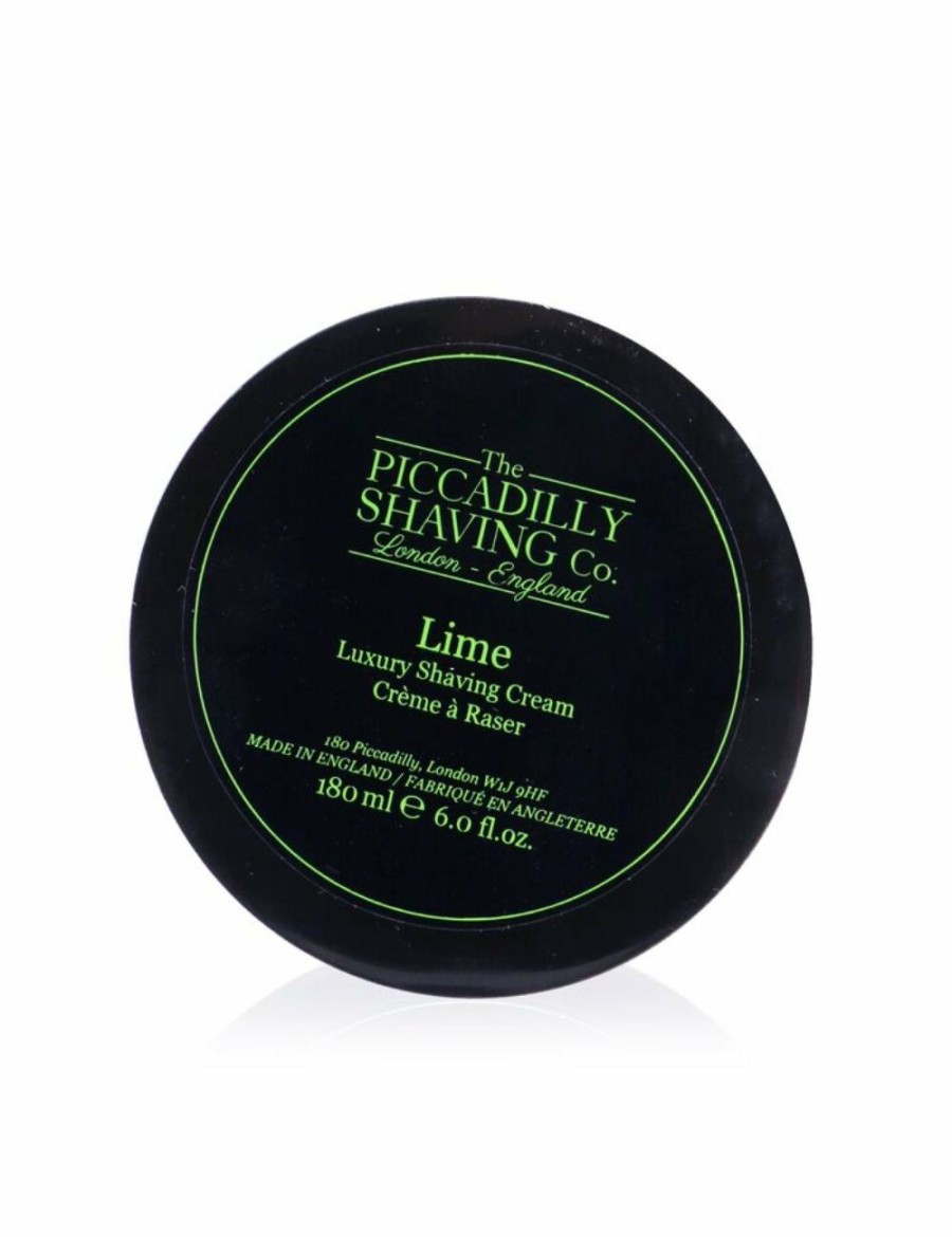 Beauty The Piccadilly Shaving Co. | The Piccadilly Shaving Co. Lime Luxury Shaving Cream 180G/6Oz