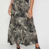 Women Millers Skirts | Millers Tiered Maxi Rayon Skirt