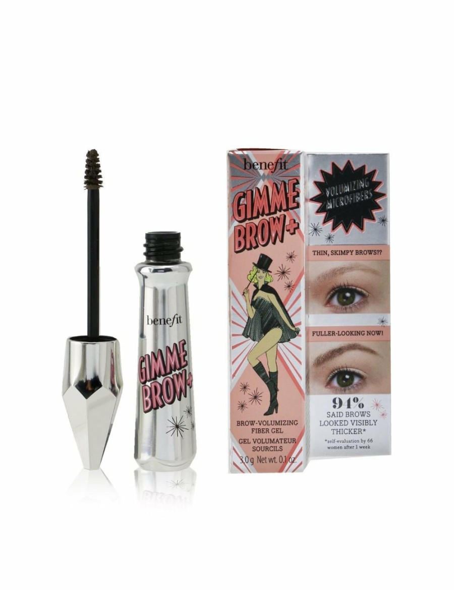 Beauty Benefit Eyebrow | Benefit Gimme Brow+ Volumizing Fiber Gel - #4 (Warm Deep Brown) 3G/0.1Oz