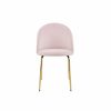 Home And Lifestyle NNEKGE Chairs | Nnekge Subiaco Set Of 2 Velvet Dining Chairs (Blush)